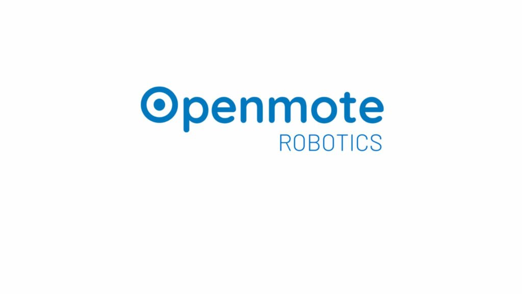 openmote robotics logo a little bit moved up