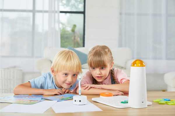 Kids Playing with Matatalab Products